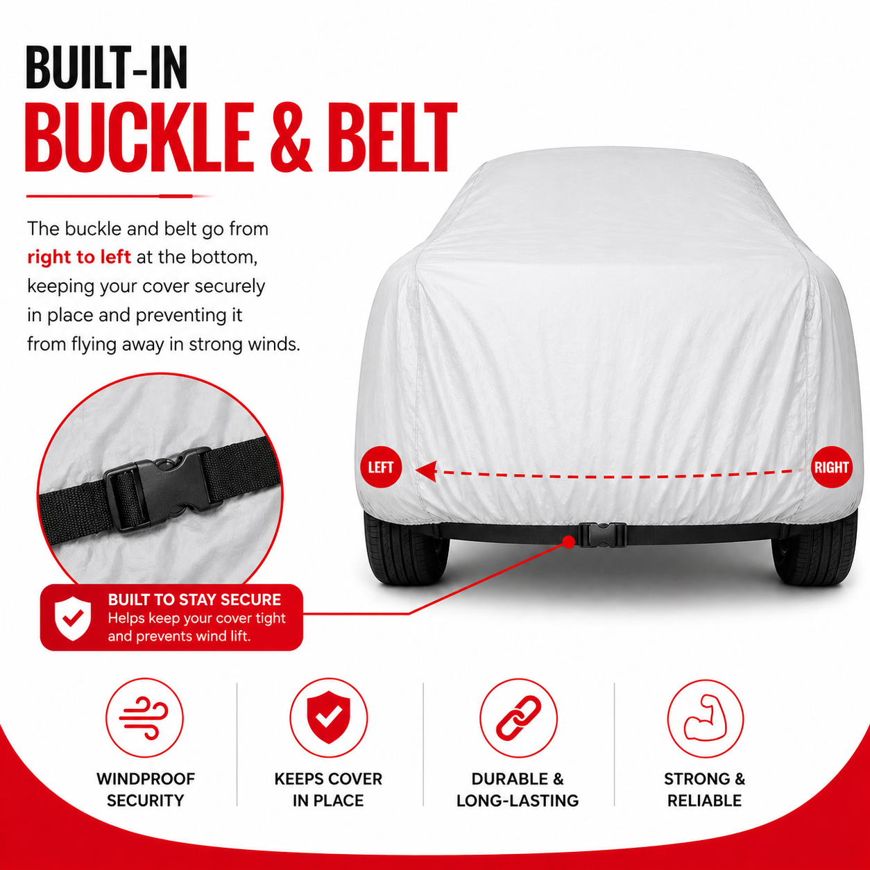 Mercedes E Class Sedan Car Cover - Image 3